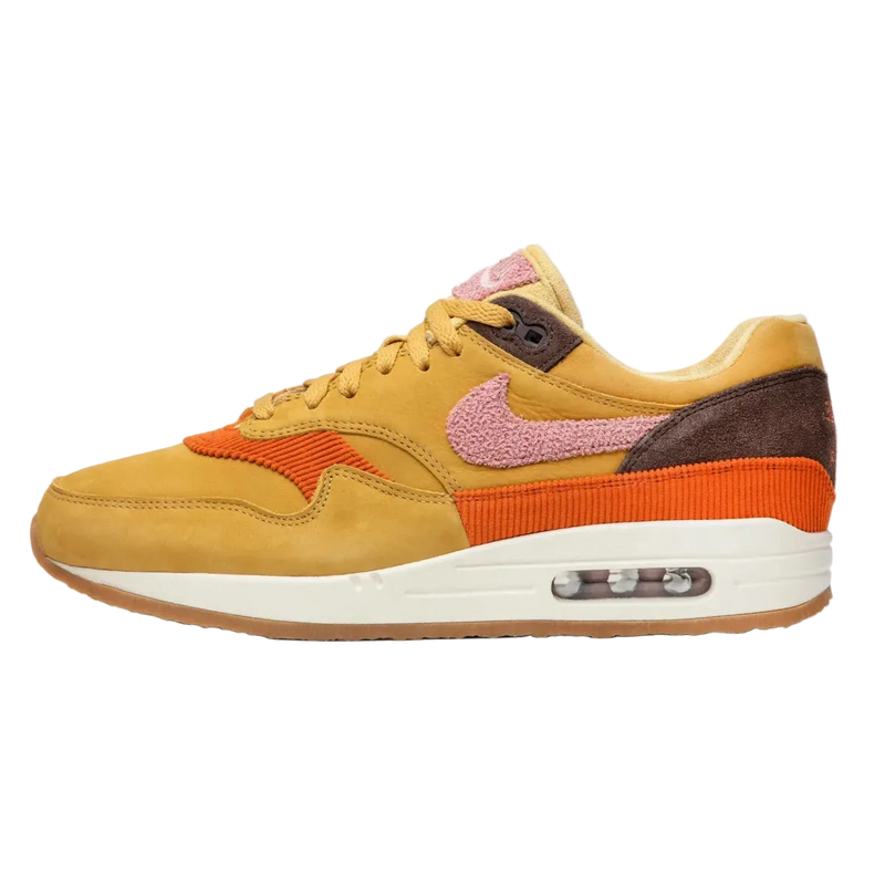 Nike Air Max 1 Crepe Wheat Gold Rust Pink