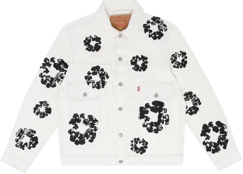 Denim Tears x Levi's Jacket White (DENIM-TEARS) | TheSneakerWay