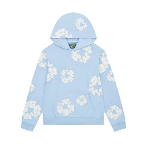 Denim Tears The Cotton Wreath Hoodie Powder Blue