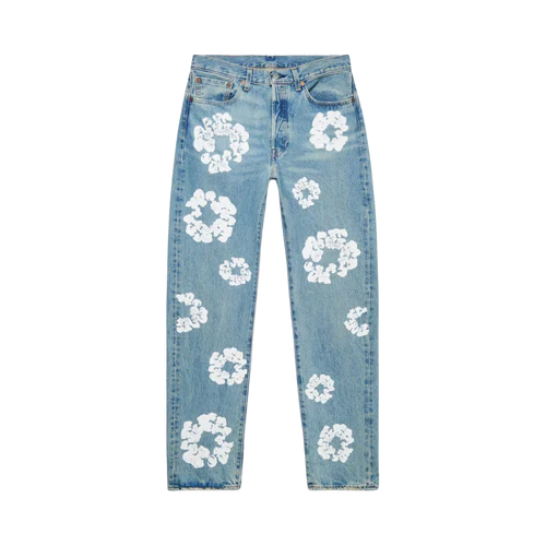 Denim Tears x Levi's Cotton Wreath Jean Light Wash