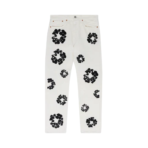 Denim Tears x Levi's Cotton Wreath Jean White (DENIM-TEARS) | TheSneakerWay