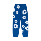 Denim Tears The Cotton Wreath Sweatpants Royal Blue | TheSneakerWay