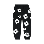 Denim Tears The Cotton Wreath Sweatpants Black | TheSneakerWay