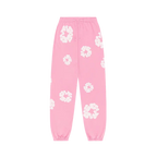 Denim Tears The Cotton Wreath Sweatpants Pink | TheSneakerWay