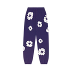 Denim Tears The Cotton Wreath Sweatpants Purple | TheSneakerWay