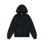 Denim Tears The Cotton Wreath Hoodie Black Monochrome | TheSneakerWay