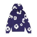 Denim Tears The Cotton Wreath Hoodie Purple | TheSneakerWay