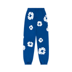 Denim Tears The Cotton Wreath Sweatpants Royal Blue | TheSneakerWay