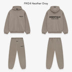 Fear of God Essentials FW24 Heather Grey Full set | TheSneakerWay