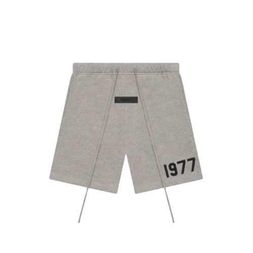 Fear of God Essentials 1977 Dark Oatmeal Korte Broek