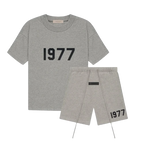Fear of God Essentials 1977 Dark Oatmeal Summer Set | TheSneakerWay