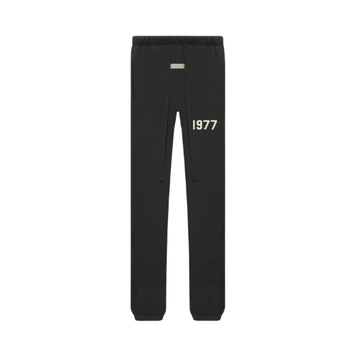 Fear of God Essentials 1977 Iron Black Lange Broek