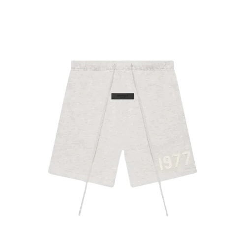 Fear of God Essentials 1977 Light Oatmeal Korte Broek