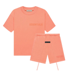 Fear of God Essentials Coral Summer Set | TheSneakerWay