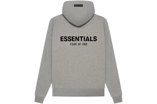 Fear of God Essentials Dark Oatmeal Hoodie | TheSneakerWay