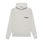 Fear of God Essentials Light Oatmeal Hoodie | TheSneakerWay