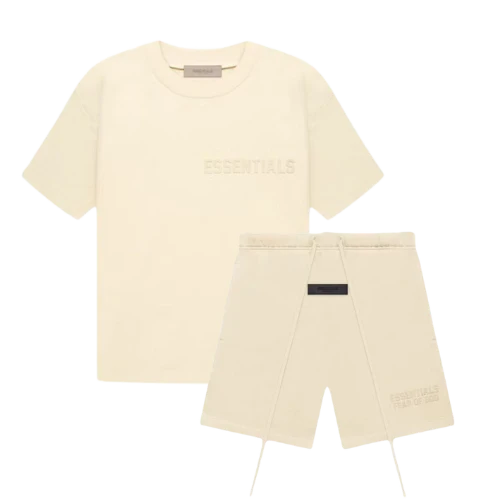Fear of God Essentials Egg Shell Summer Set | TheSneakerWay
