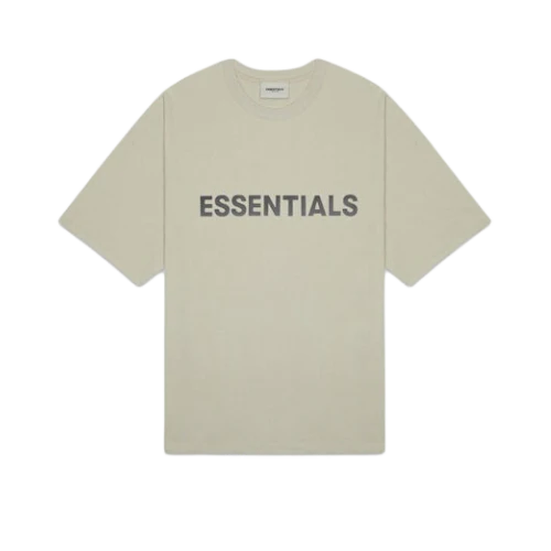 Fear of God Essentials FW20 T-Shirt Applique Moss