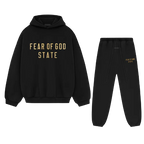 Fear of God Essentials FW24 Black Yellow State Full set | TheSneakerWay