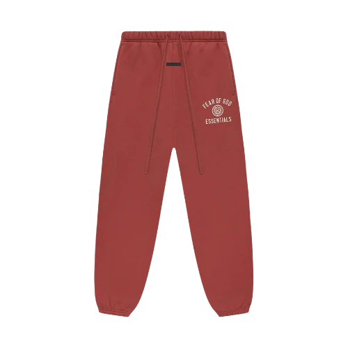 Fear of God Essentials FW24 Crimson Lange Broek
