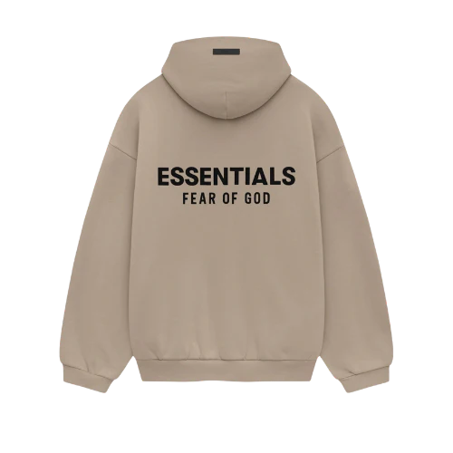 Fear of God Essentials FW24 Desert hoodie Sand | TheSneakerWay