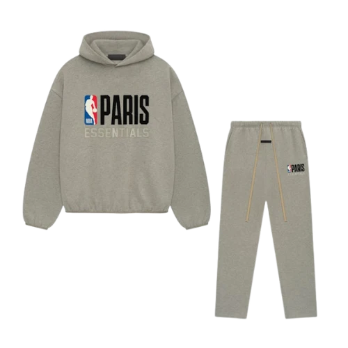 Fear of God Essentials NBA Paris Warm Heather Full set