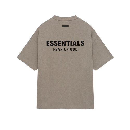 Fear of God Essentials FW24 Heather Grey T-shirt | TheSneakerWay