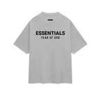 Fear of God Essentials FW24 Light Heather T-shirt | TheSneakerWay