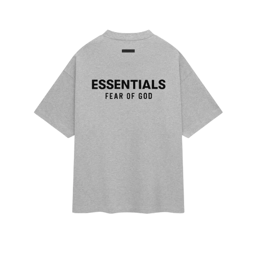 Fear of God Essentials FW24 Light Heather T-shirt | TheSneakerWay