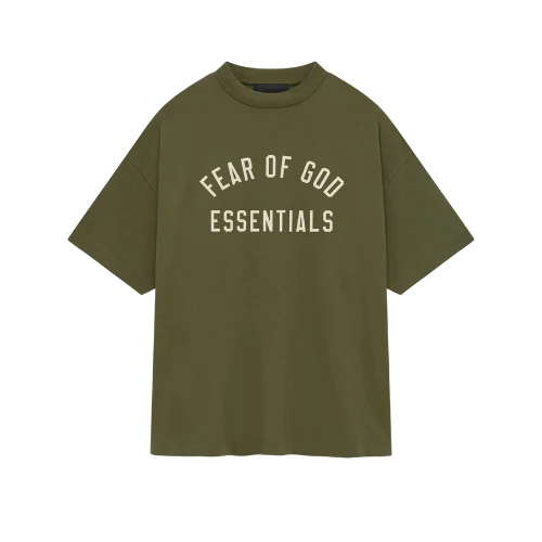 Fear of God Essentials FW24 Military T-shirt | TheSneakerWay