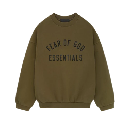 Fear of God Essentials FW24 Olive Sweater