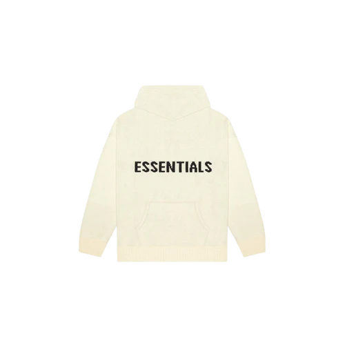 Fear of God Essentials Knit Hoodie (FW20) Cream