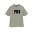 Fear of God Essentials NBA Paris Warm Heather T-shirt