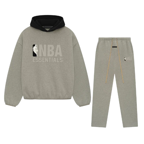 Fear of God Essentials NBA Warm Heather Full set | TheSneakerWay