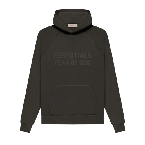 Fear of God Essentials Off Black Hoodie