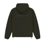Fear of God Essentials SS23 Full Zip Jacket Off Black | TheSneakerWay