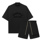 Fear of God Essentials SS23 Jet Black Summer Set | TheSneakerWay