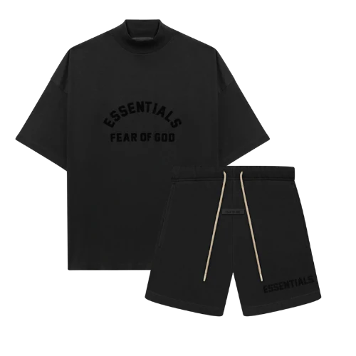 Fear of God Essentials SS23 Jet Black Summer Set