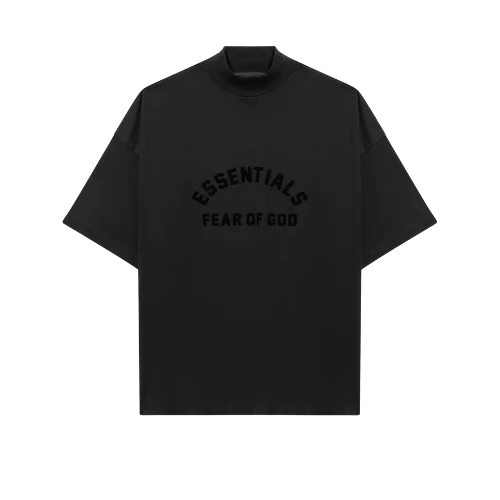 Fear of God Essentials SS23 Jet Black T-shirt | TheSneakerWay