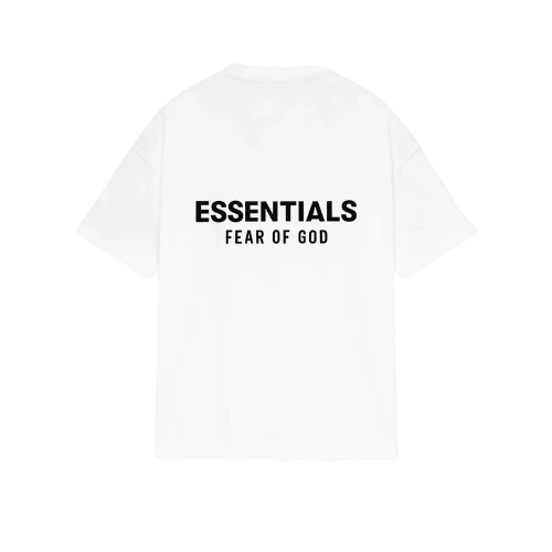 Fear of God Essentials SS25 Bright White T-shirt | TheSneakerWay