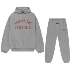 Fear of God Essentials FW24 Dark Heather Full set | TheSneakerWay