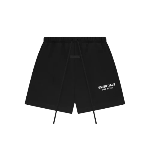 Fear of God Essentials SS25 Jet Black Korte Broek
