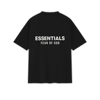 Fear of God Essentials SS25 Jet Black T-shirt | TheSneakerWay