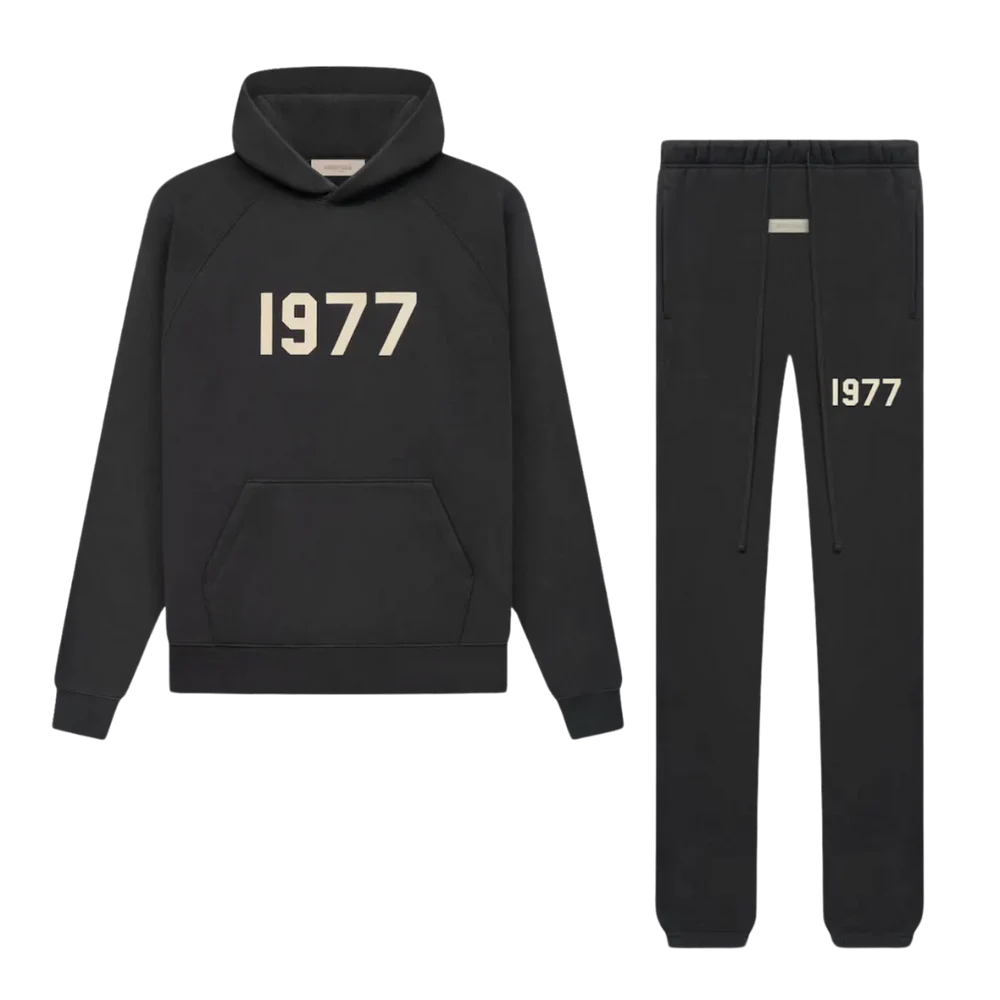 Fear of God Essentials 1977 Iron Black Full set