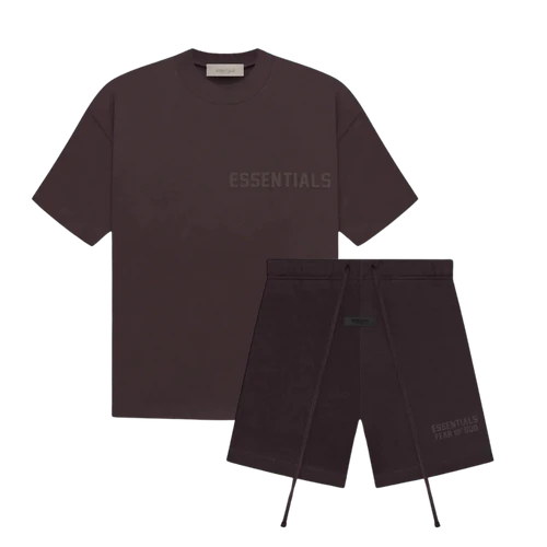 Fear of God Essentials Plum Summer set | TheSneakerWay