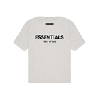 Fear of God Essentials Light Oatmeal T-shirt | TheSneakerWay