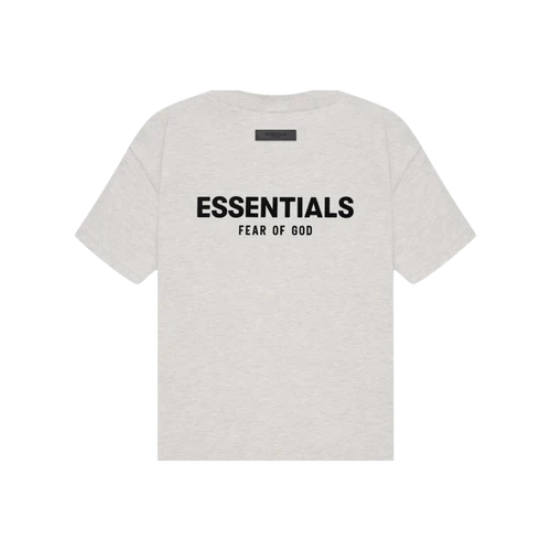 Fear of God Essentials Light Oatmeal T-shirt | TheSneakerWay