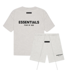 Fear of God Essentials Light Oatmeal Summer set | TheSneakerWay