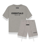 Fear of God Essentials Dark Oatmeal Summer set | TheSneakerWay