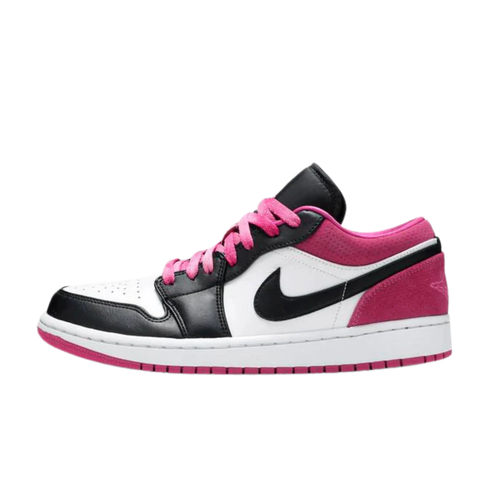 Jordan 1 Low Black Active Fuchsia (CK3022-005) | TheSneakerWay